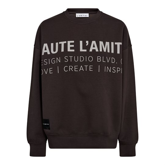 Haute L \' Amitié - Studio Logo Sweat - Antracit