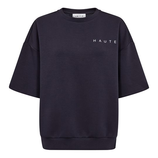 Haute L\' Amitié - Split SS Logo Sweat - Navy