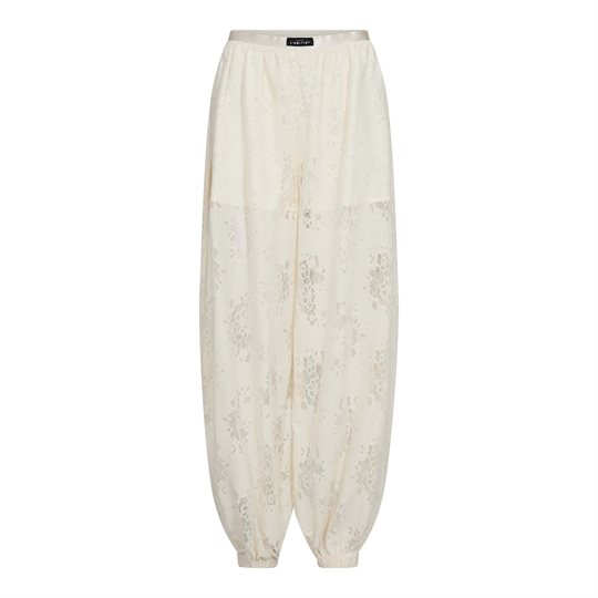 Haute L\' Amitié - Bella Lace Harem Pant - Off White