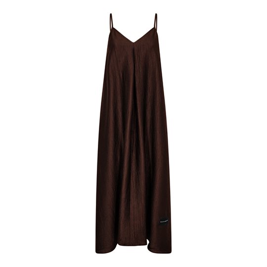 Haute L' Amitié - Corsica Pleat Strap Dress - Mocca