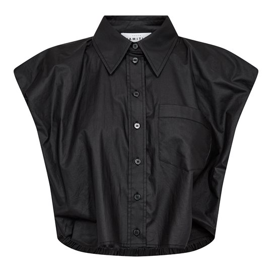 Haute L\' Amitié - Dinnie Ns Coated Shirt - Black
