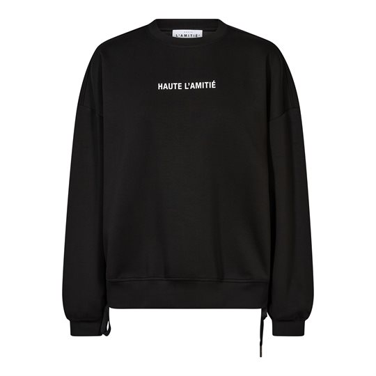 Haute L\' Amitié - New Studio Tie Sweat - Black