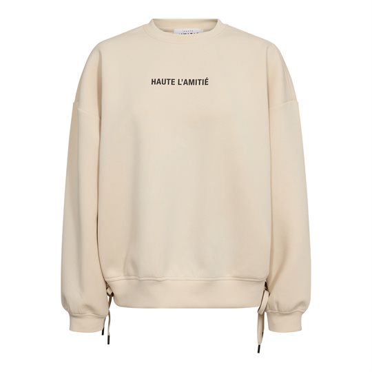 Haute L' Amitié - New Studio Tie Sweat - Pearl
