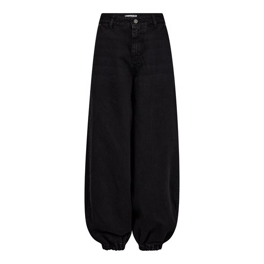 Haute L' Amitié - Denim Harem Pant Black - Black