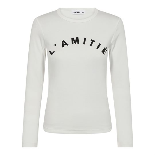 Haute L\' Amitié - Clean Ls Logo Tee - OffWhite