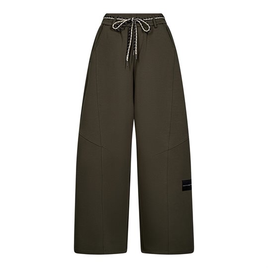 Haute L\' Amitié - Maxi Split String Pants - Army