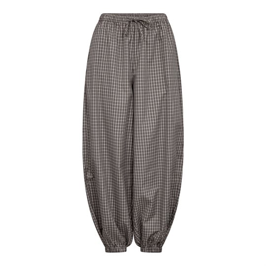 Haute L\' Amitié - Chess Check Harem Pant - Beige