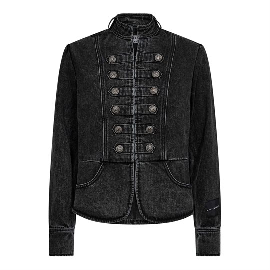 Haute L\' Amitié - Denim Uniform Jacket - Grey