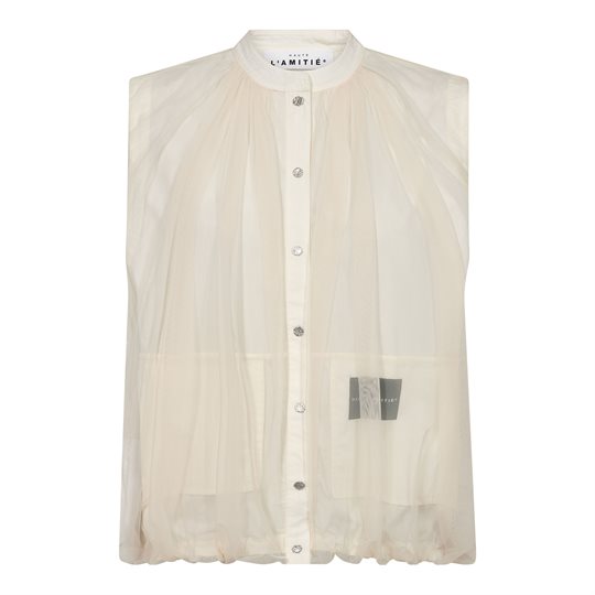 Haute L' Amitié - Ballet Logo Tech Vest - Almond (OBS ET PAR DAGES EKSTRA LEVERING)