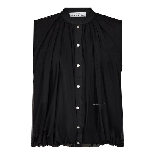 Haute L\' Amitié - Ballet Logo Tech Vest - Black 