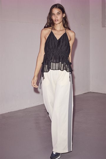 Haute L \' Amité - Baggy Track Pants - Off White