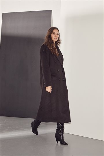Haute L \' Amitié - Lida Tailor Wool Coat - Mocca