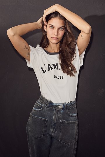 Haute L \' Amitié - Flip Waist Pocket Jeans - Black
