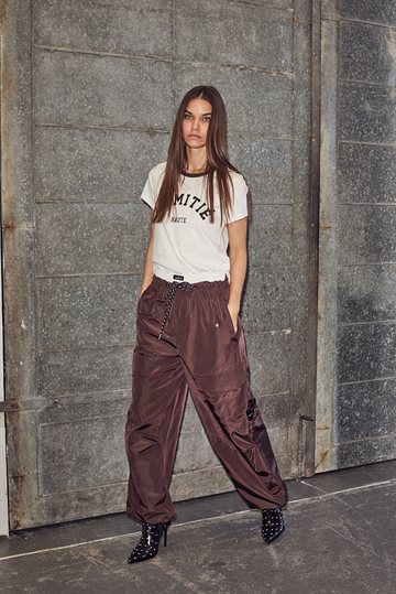 Haute L \' Amitié - Cargo Pull On Trouser - Mocca