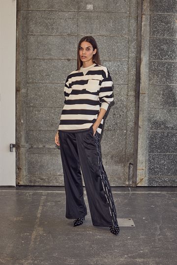 Haute L \' Amitié - Logo Tape Track Pant - Black
