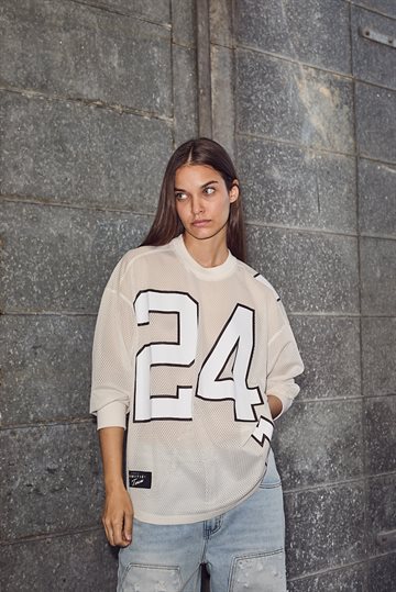 Haute L \' Amitié - American Football LS Tee - Pearl