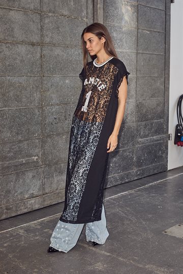 Haute L´Amitié - Lace Football Frill Dress - Black