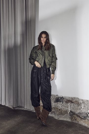 Haute L \' Amitié - Sally Crop Bomber - Army