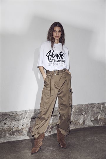 Haute L\' Amitié - Rabi Cargo Pocket Pant - Walnut