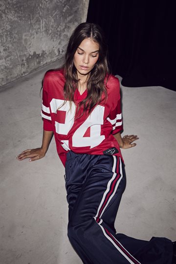 Haute L \' Amitié - Baggy RN Track Pants - Navy