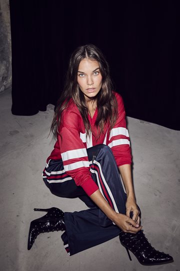 Haute L \' Amitié - Baggy RN Track Pants - Navy