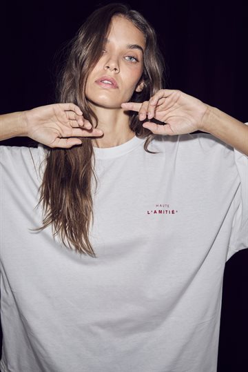 Haute L\' Amitié - Studio LS Print Tee - Creme 