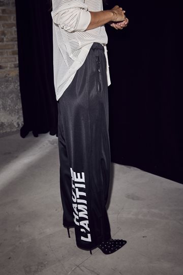 Haute L' Amitié - Slim Logo Track Pants - Black