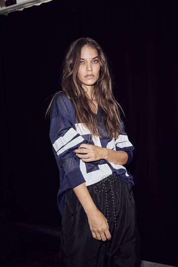 Haute L \' Amitié - Drift Number Ls Tee - Navy 