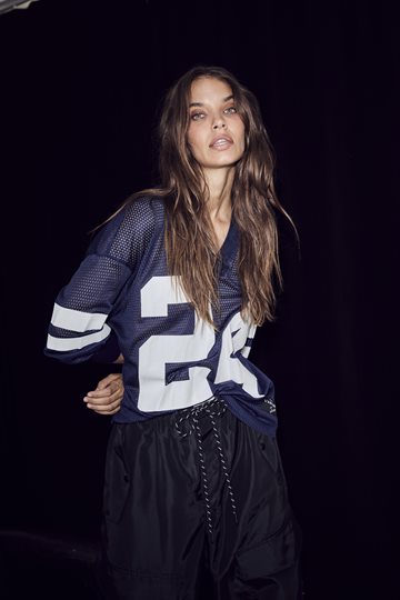 Haute L \' Amitié - Drift Number Ls Tee - Navy 