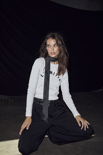 Haute L\' Amitié - Clean Ls Logo Tee - OffWhite