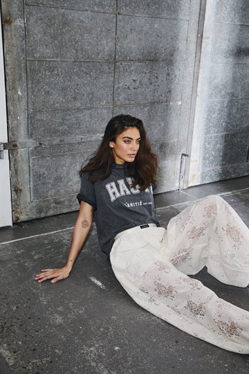 Haute L\' Amitié - Bella Lace Harem Pant - Off White