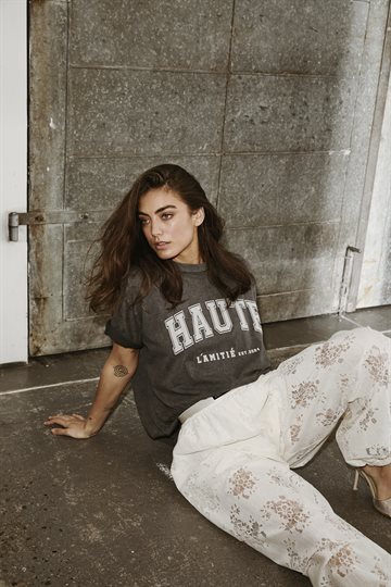 Haute L\' Amitié - Bella Lace Harem Pant - Off White