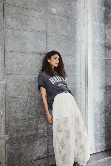 Haute L\' Amitié - Bella Lace Harem Pant - Off White