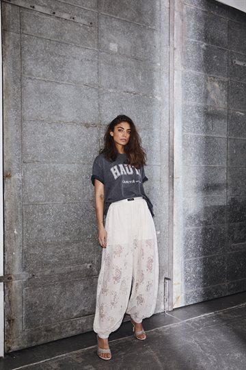 Haute L\' Amitié - Bella Lace Harem Pant - Off White