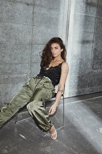 Haute L\' Amitié - Thalia Pull On Trouser - Army