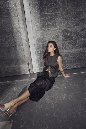 Haute L\' Amitié - Enya Belt Vest - Army