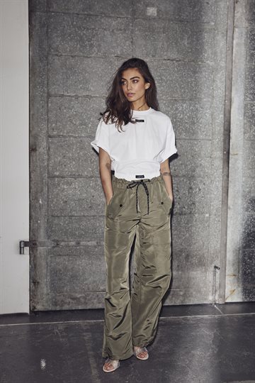 Haute L\' Amitié - Thalia Pull On Trouser - Army