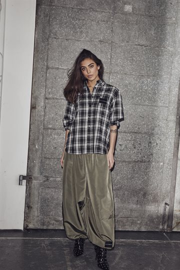 Haute L \' Amitié - Haute Check Shirt - Grey Check