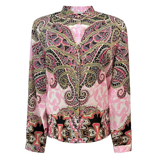 Liberté - Hope Ls Shirt - Pink Scarf