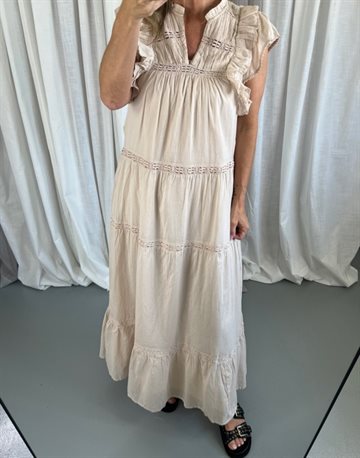 Neo Noir - Ankita Voile Dress - Sand