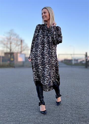 Co\' Couture - LeoLeo Volume Dress - Mocca