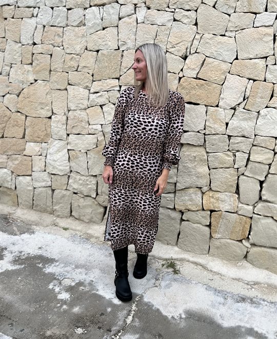 Liberté - Ena Ls Dress - Lux Leo