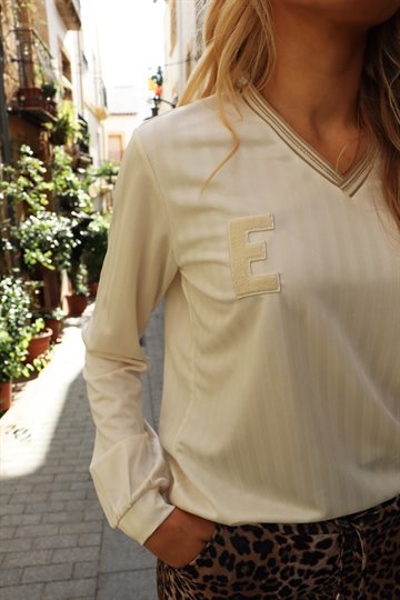 Liberté - Felia Ls T-shirt - Creme Simili