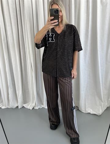 Haute L\' Amitié - Court Lace Tee - Mocca