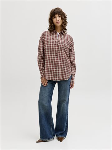 JJXX - Jamie Flannel Detail Shirt - Picante Checks