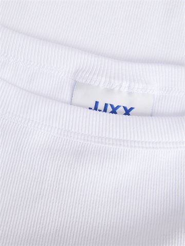 JJXX - Fifi Str 3/4 Boatneck Ls Wide Top - Bright White