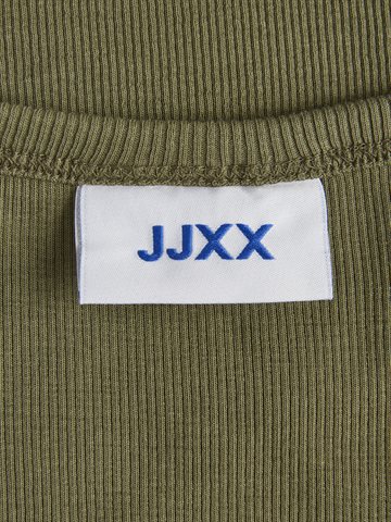 JJXX - Freya Str Ls V-Neck Top - Burnt Olive