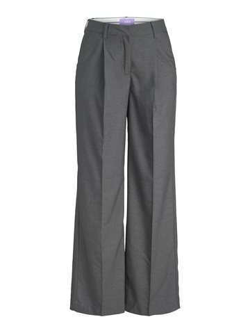  JJXX - Ellis Wide Hw Pants - Dark Grey Melange