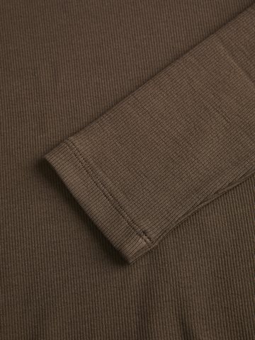 JJXX - Freya Str Ls Rib Tee - Bracken