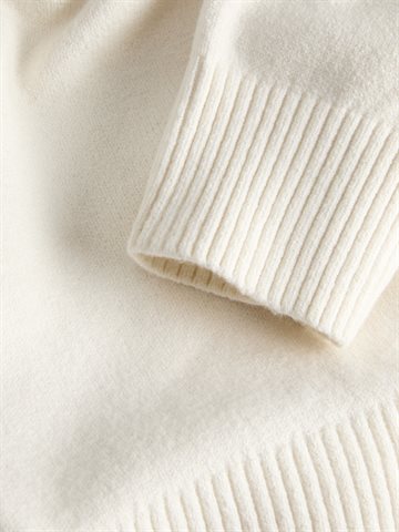 JJXX - Elsa V-Neck Knit - Cloud Dancer